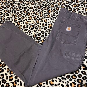 Men’s Carhartt, 38 x 32 gray pants